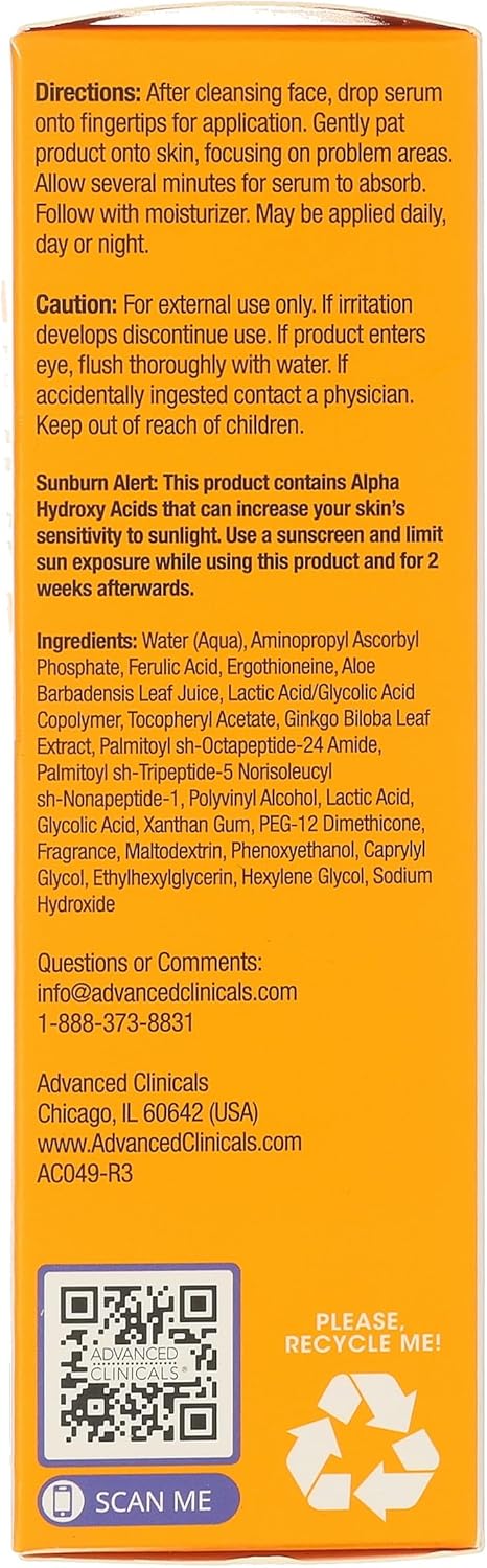Advanced Clinicals, Vitamin C Serum, 53 ml - Image 12