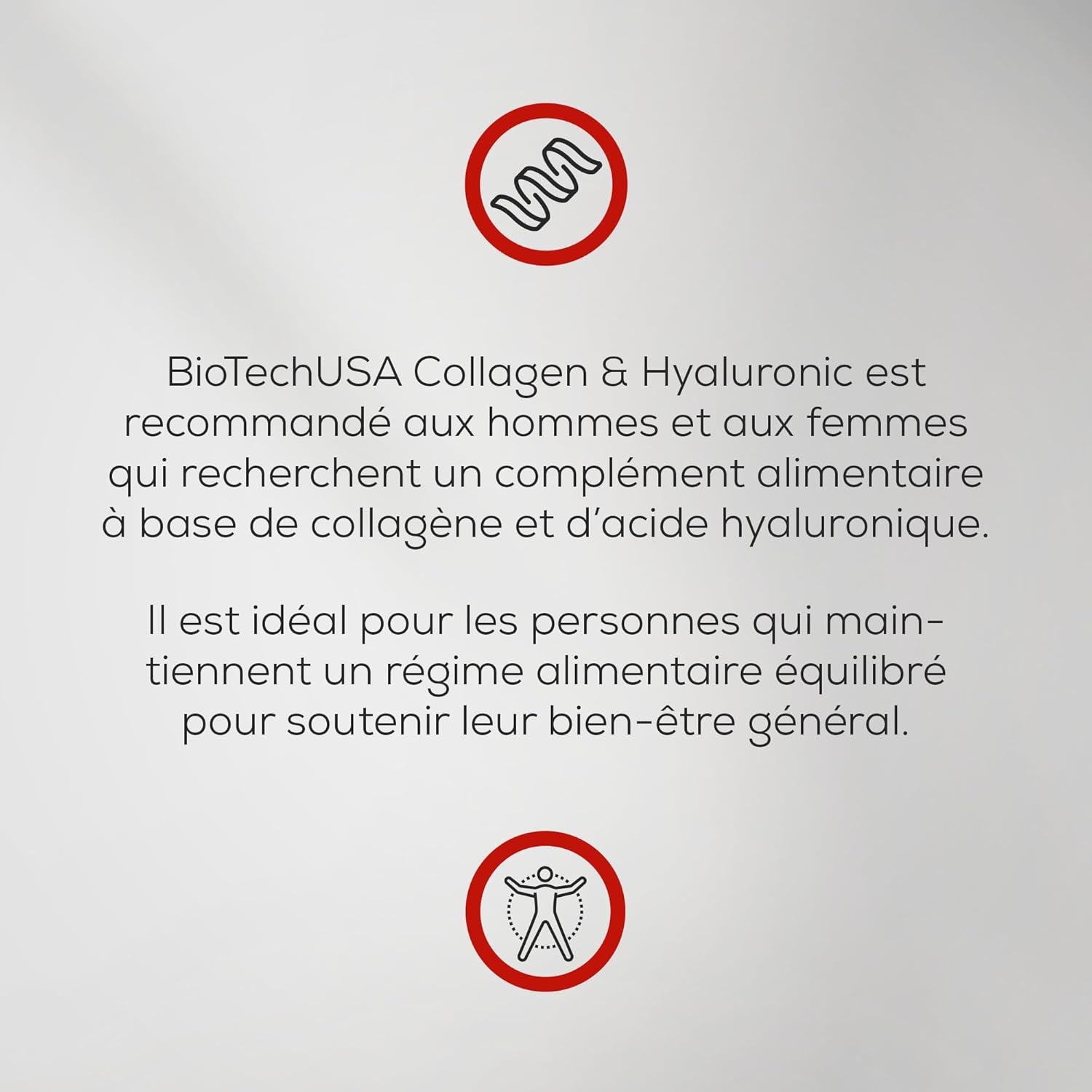 BioTechUSA Collagen & Hyaluronic | 280mg Collagen & 60mg Hyaluronic Acid Per Serving | Easy to Take | Gluten Free, 30 Capsules - Image 5