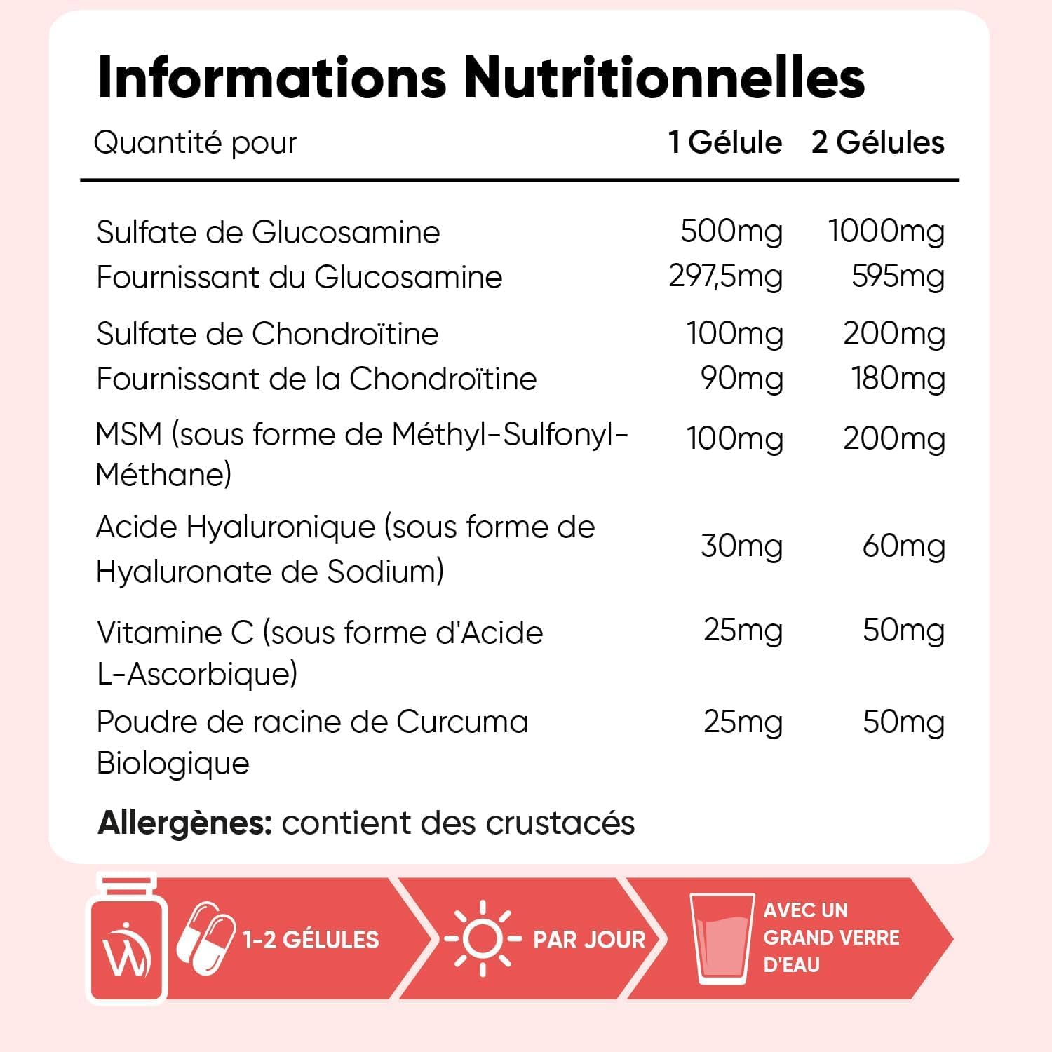 Supplementary Duo - Calcium Magnesium Zinc Vitamin D3 K2 MK7 400 Tablets (+ 1 Year) - Glucosamine Chondroitin MSM 180 Capsules, with Turmeric, Hyaluronic Acid & Vitamin C Ascorbic Acid L - Image 4