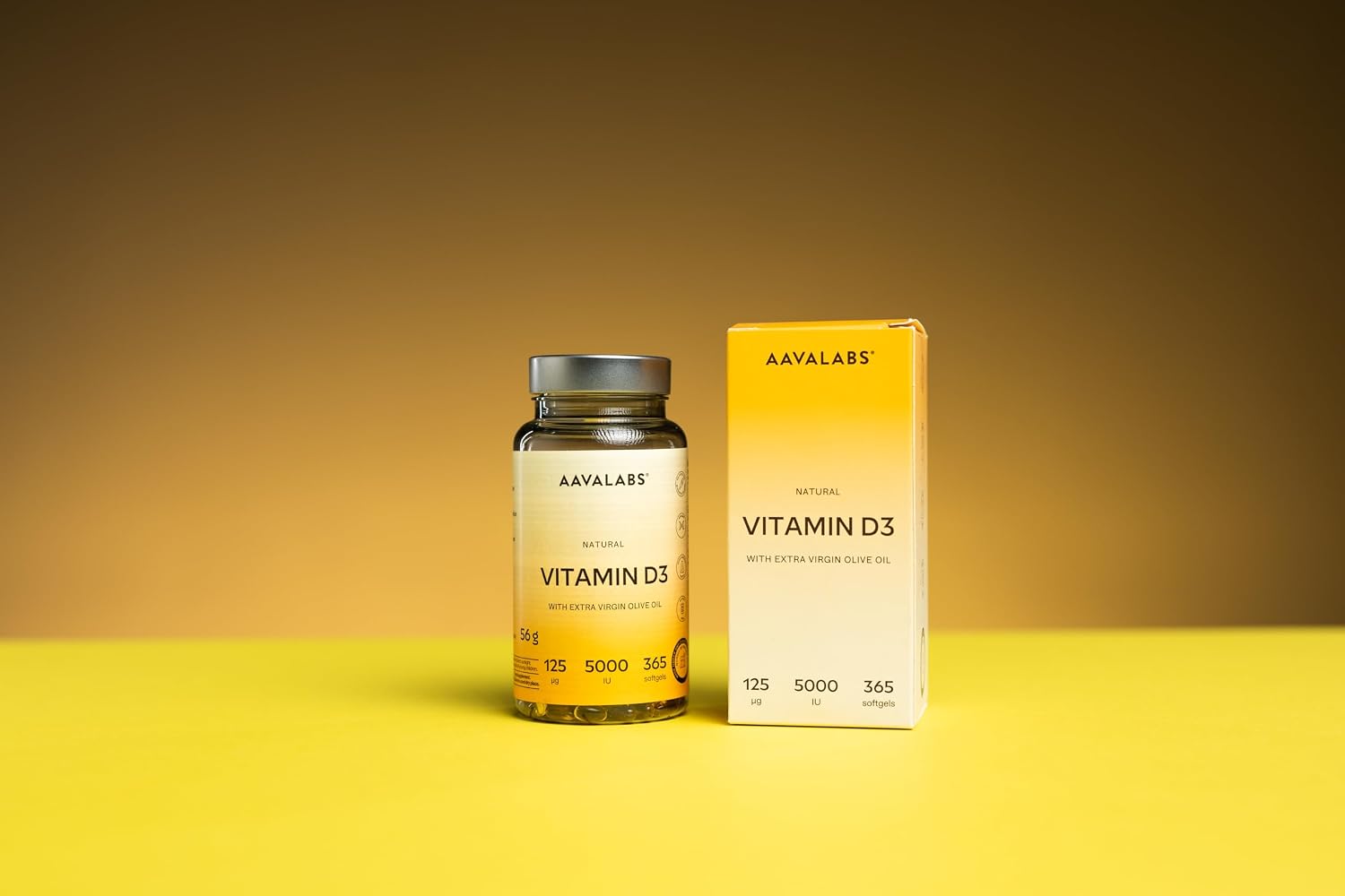 Natural Vitamin D3 High Concentration 5000 IU - Vitamin D with Extra Virgin Olive Oil for Optimal Absorption - Vitamins for Bone, Muscular, Immune Functions - 365 Capsules - Image 12