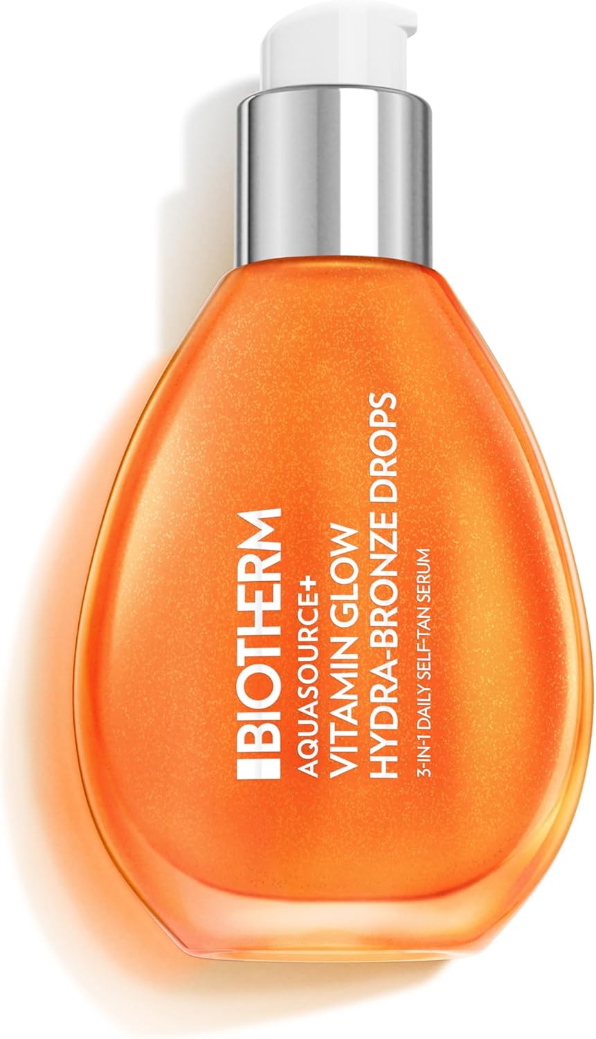 Biotherm Aquasource+ Vitamin Glow Hydra-Bronze, Progressive and Vitaminised Self-Tanning Serum, Instant Radiance and 8H Hydra, 4H Natural Tan, All Skin Types, 50 ml - Image 2