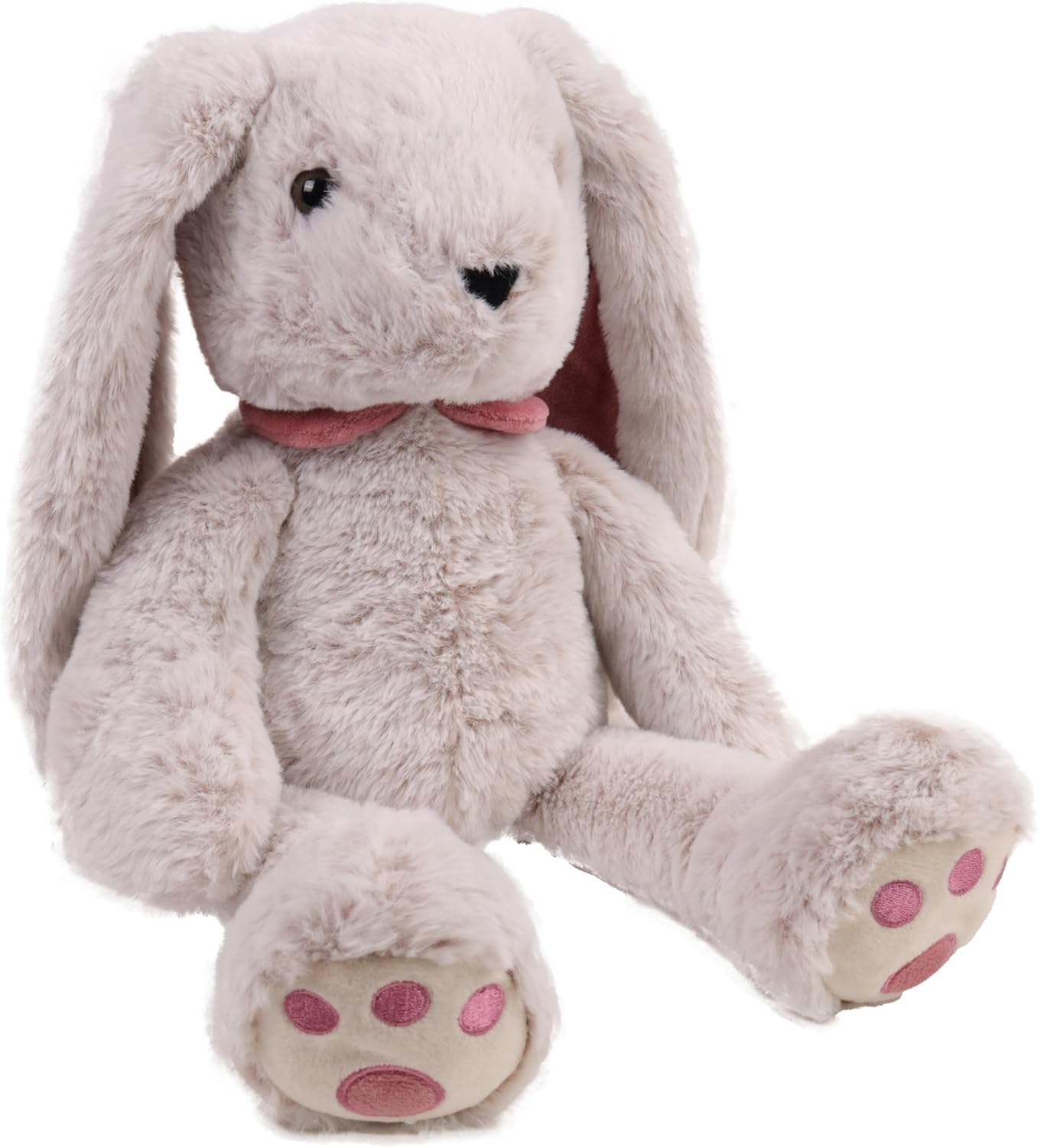 DODO D'AMOUR - Weighted Rabbit Soft Toy - 192903 - Pink - 850 g - Sleep - Relaxation - Soft Toy - French Design - Removable Weight - Machine Washable - Children's Gift - 47 cm - From 6 Months - Image 2