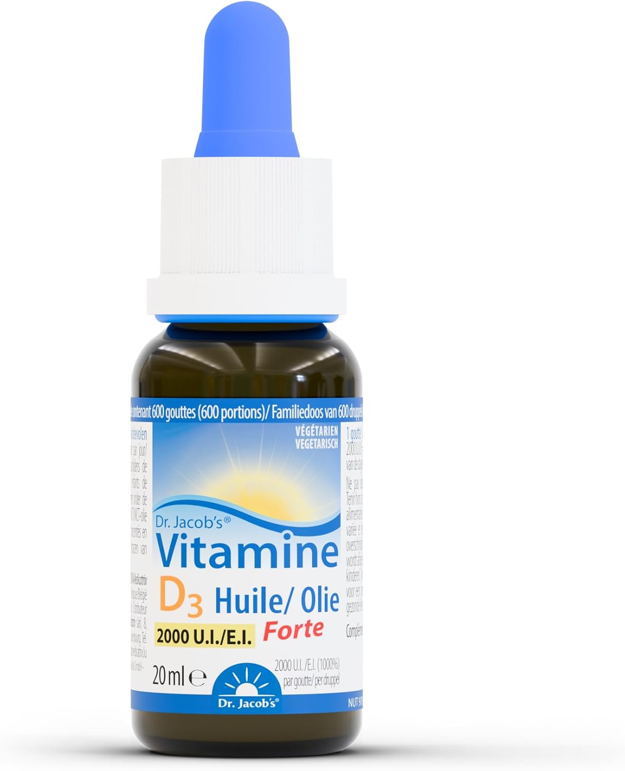 Dr.Jacob's Vitamin D3 Strong – 2000 IU/Drop - Image 2