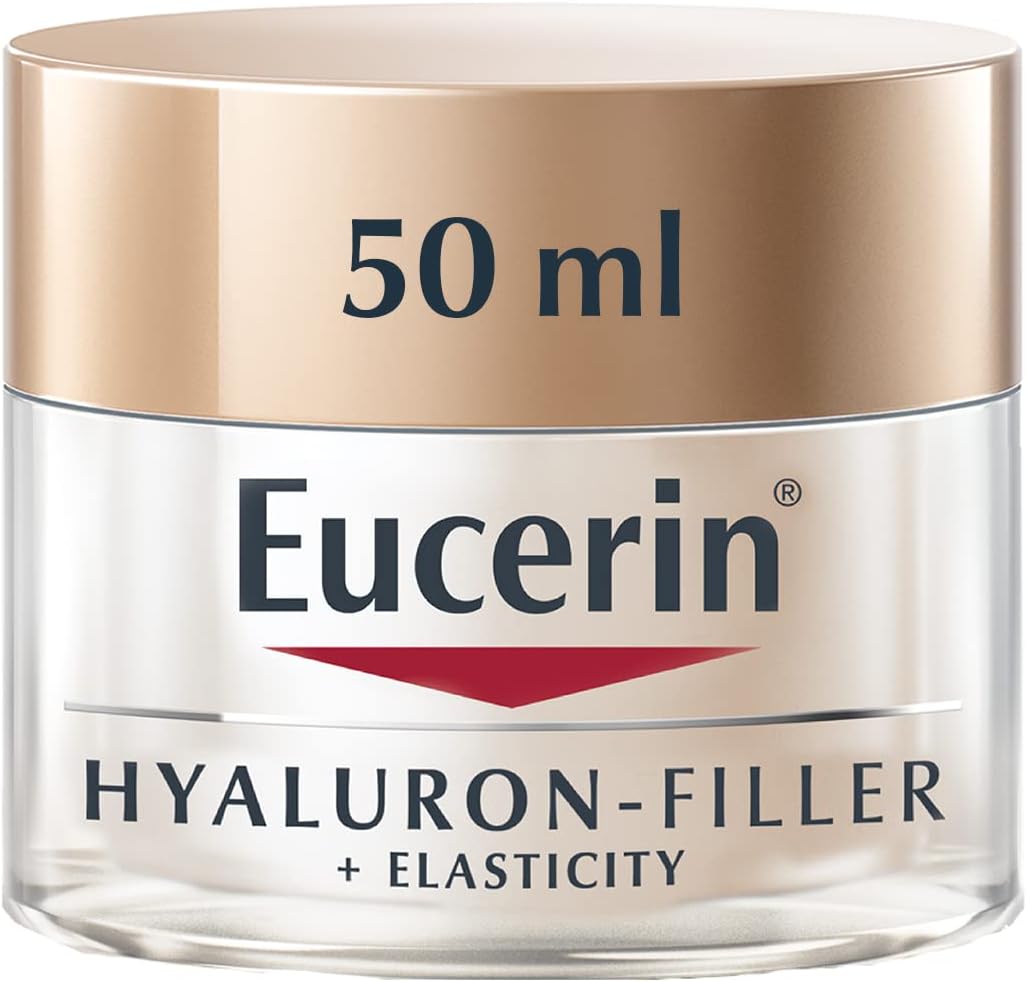 Eucerin Hyaluron-Filler + Elasticity Anti-Ageing Night Care 50 ml, Night Cream that Improves Skin Elasticity, Anti-Wrinkle Face Cream with Hyaluronic Acid and Thiamidol - Image 2