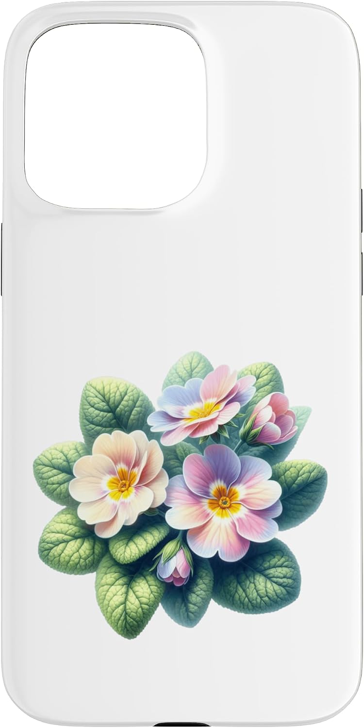 Fleur du Mois de Naissance de l'onagre de février Coque pour iPhone 15 Pro Max - Image 2