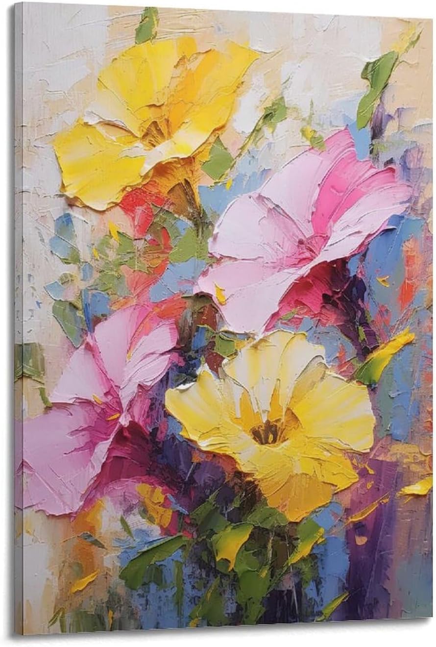 GTTHOK Poster décoratif sur toile Motif onagre 20 x 30 cm - Image 2