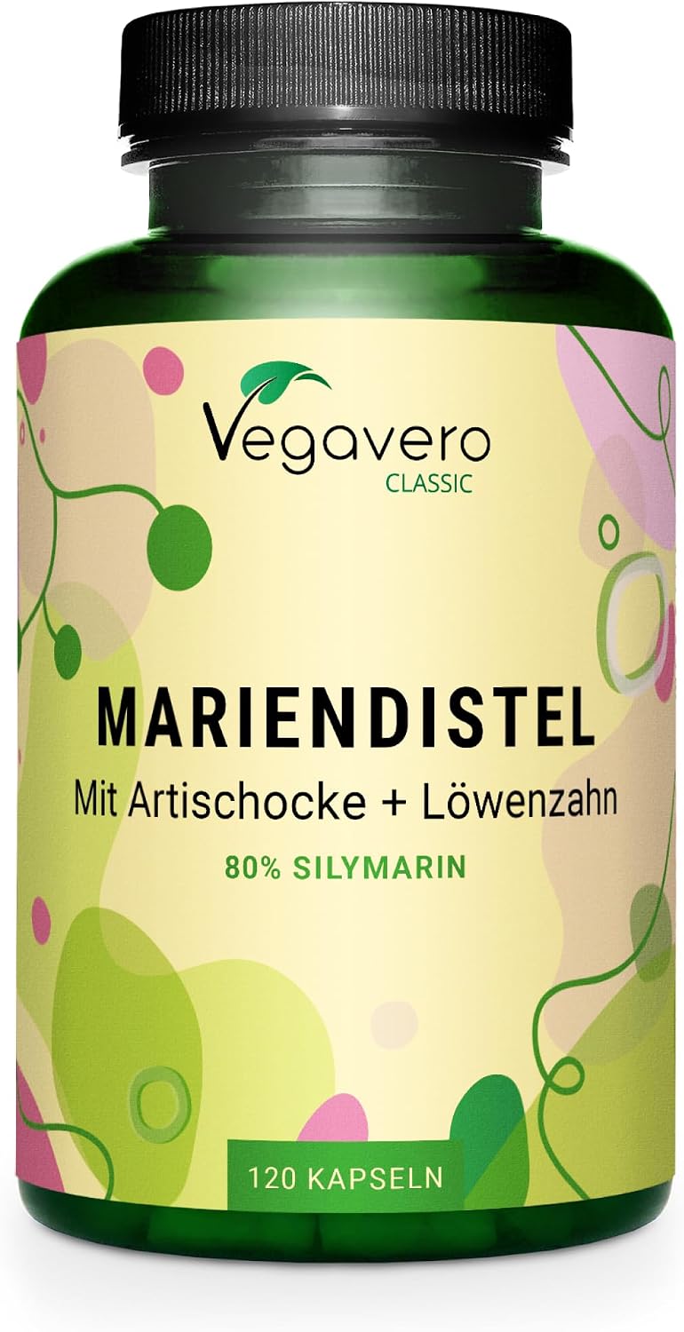 Milk Thistle | With Dandelion + Organic Artichoke | 120 Capsules (4 Months) | French Quality | High Dosage: 80% Silymarin | Liver & Digestion Detox | Vegan and No Additives | Vegavero - Image 2