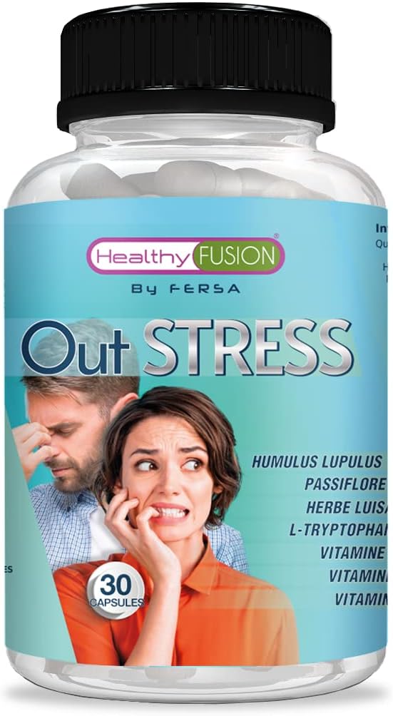 NO + STRESS | Relaxant naturel | Tryptophane avec Passiflore et Vitamines B6 B3 et B1 | Calme les nerfs, le stress et l'anxiété | Améliore la concentration | Contribue à un bon bien-être | 30 Caps. - Image 2