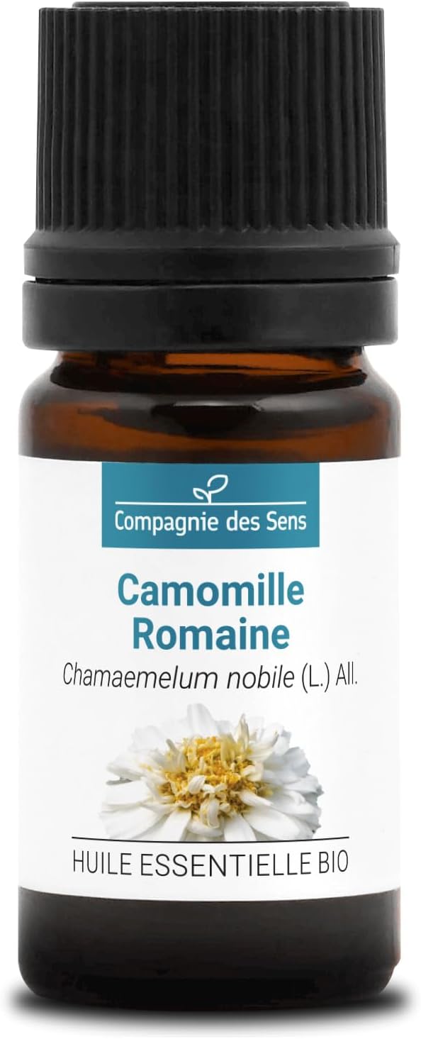 Organic Roman Chamomile - 5 ml - Premium Quality Essential Oil - 100% Pure, Natural, ChromaCert Guarantee - Chemotyped and Complete - La Compagnie des Sens - Image 2