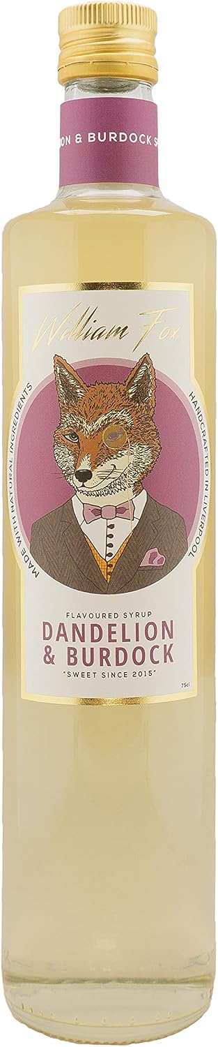 William Fox Dandelion and burdock syrup 75 cl - Image 2