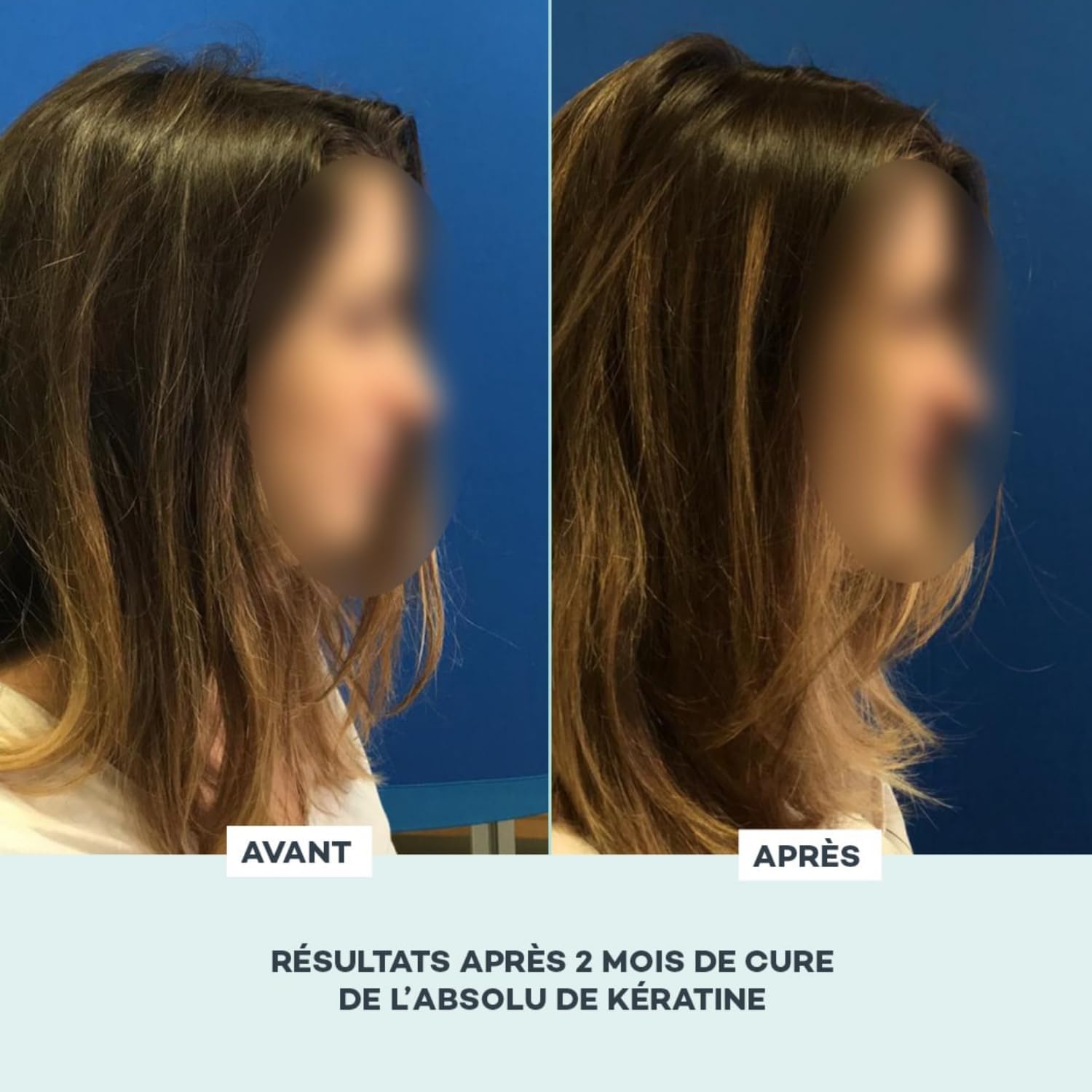 D-LAB | Keratin Absolute 28 Days | Pear Flavour Food Supplement | Natural Keratin For Brittle And Dull Hair | Hair Loss Reduction | Shine And Volume | Made In France - Image 5