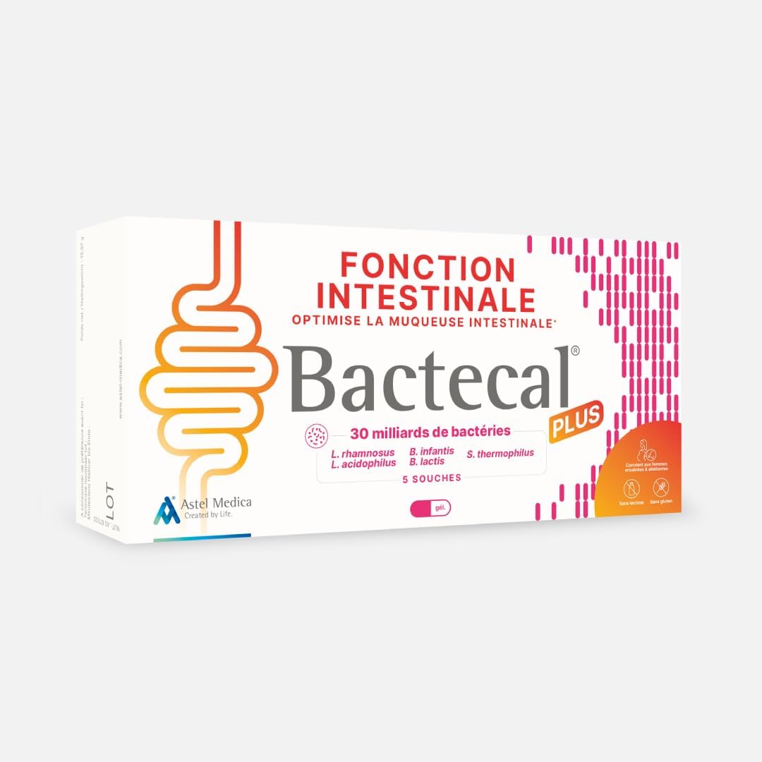 PLUS - Digestive and immune support & intestinal flora restoration - Probiotics - Dietary supplement - 96 capsules - Image 3