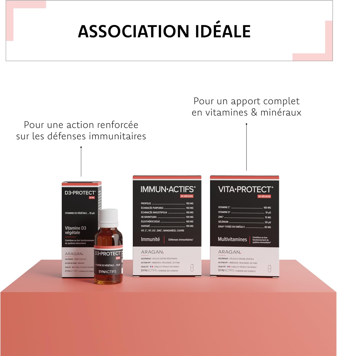 Immunactives - Food Supplement Immunity - Ravintsara Essential Oil, Vitamin C, Propolis, Zinc, Copper - Aragan - 30 Capsules - Image 6