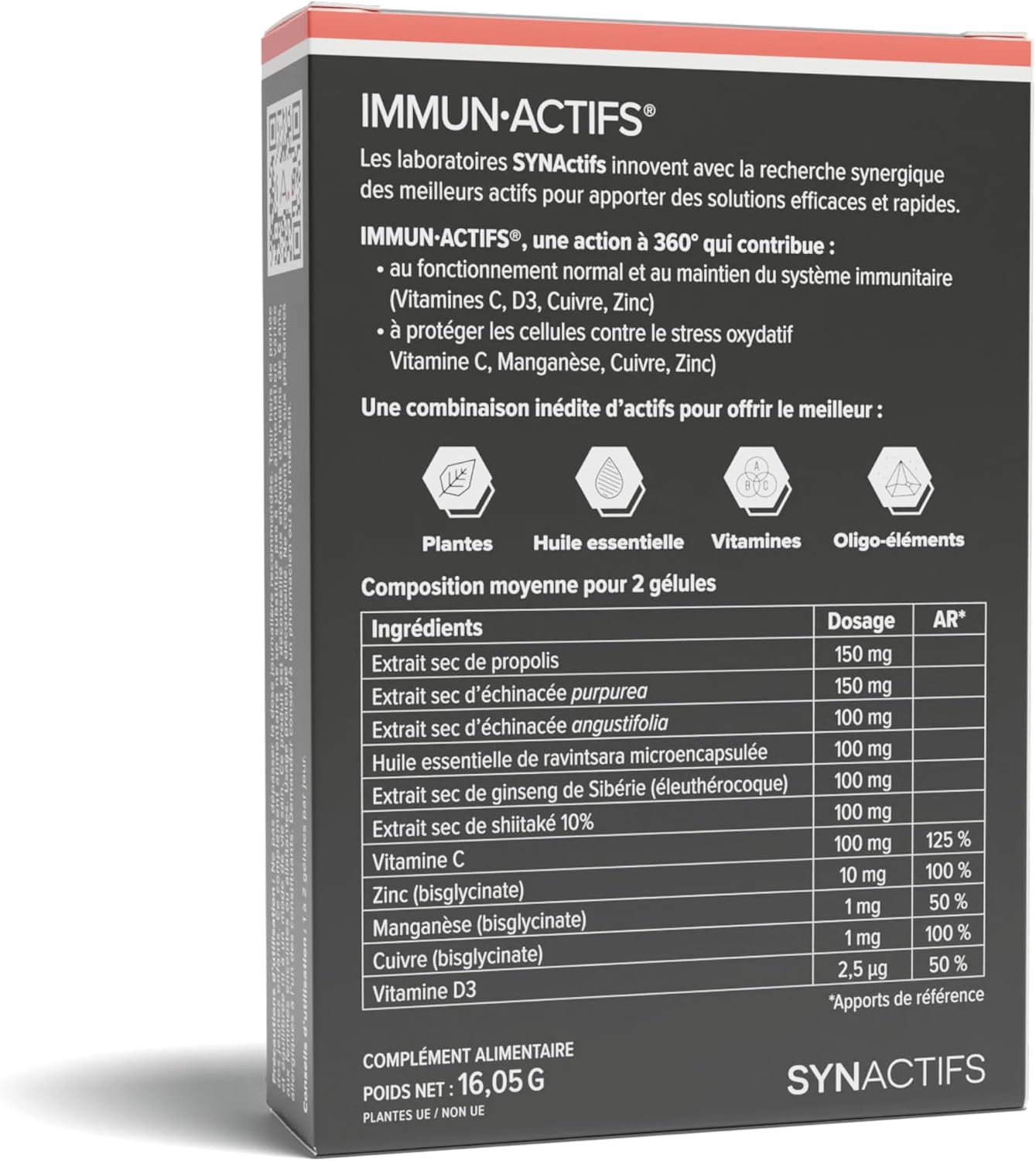 Immunactives - Food Supplement Immunity - Ravintsara Essential Oil, Vitamin C, Propolis, Zinc, Copper - Aragan - 30 Capsules - Image 7