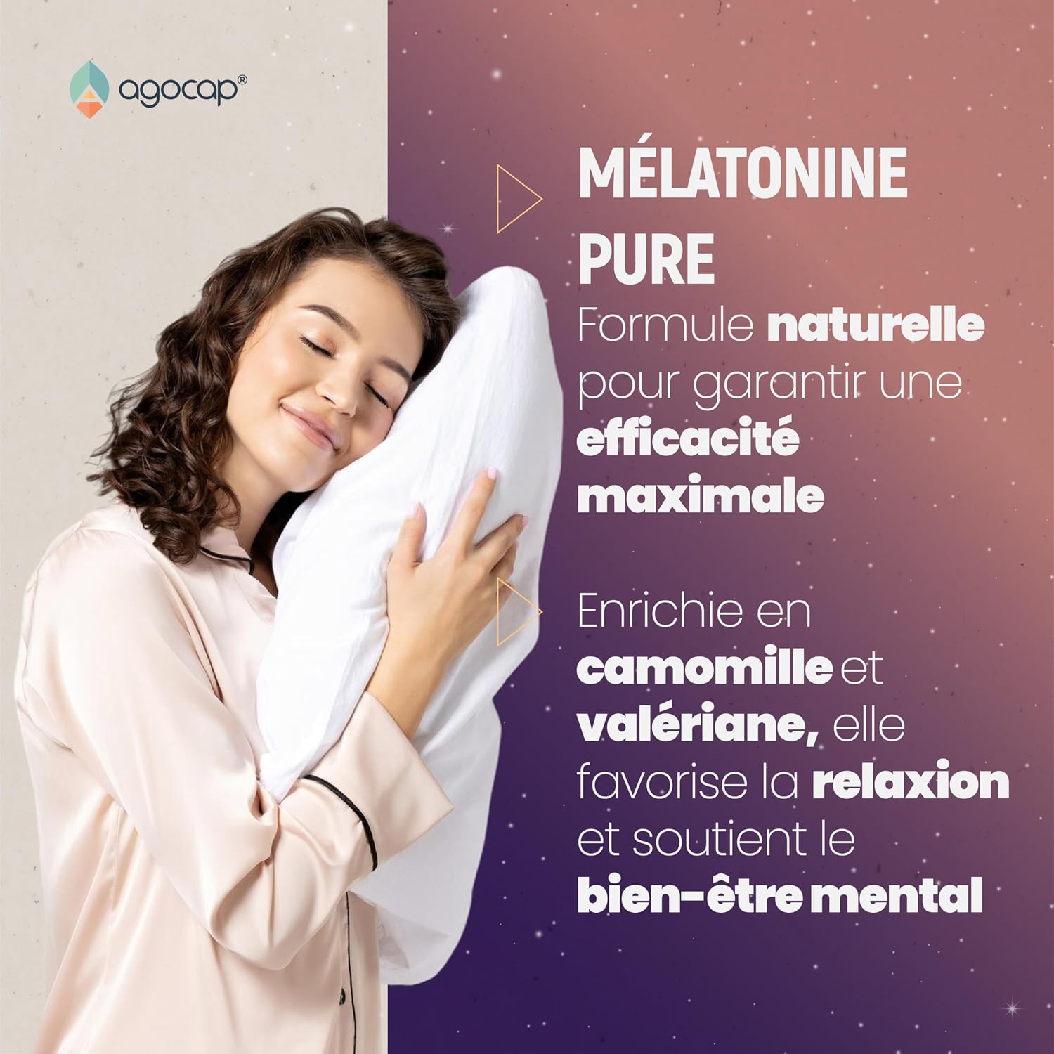 Melatonin for sleeping with Chamomile and Valerian. Strong melatonin, 1 mg with 360 minitablets. Sleep supplements, Melatonin Pura, regulates sleep cycle and reduces jet lag symptoms - Image 5