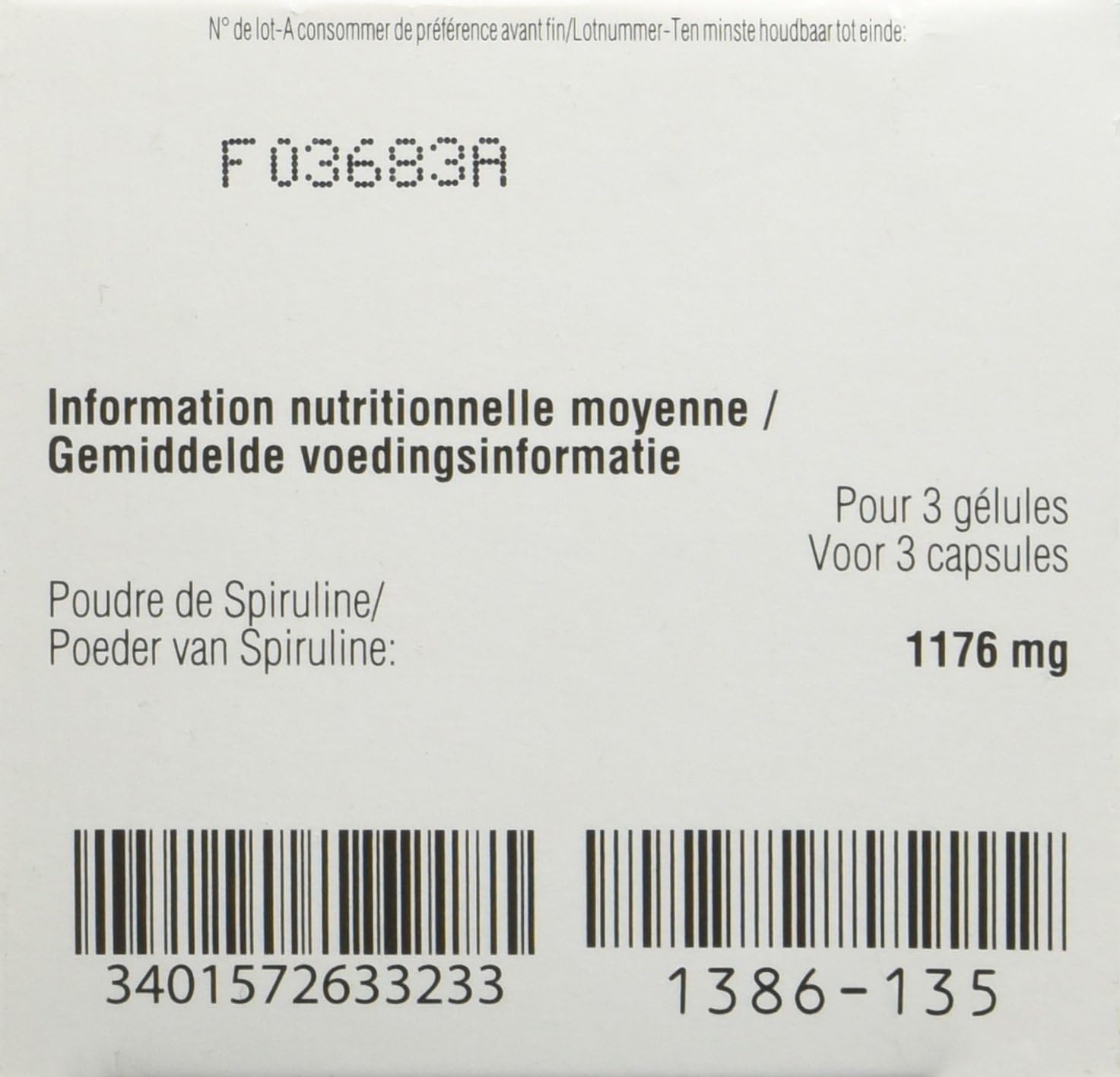 Arkopharma Arkogelules Spirulina 150 capsules - Image 3