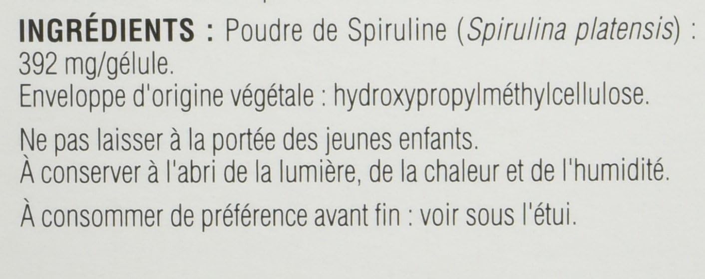Arkopharma Arkogelules Spirulina 150 capsules - Image 5