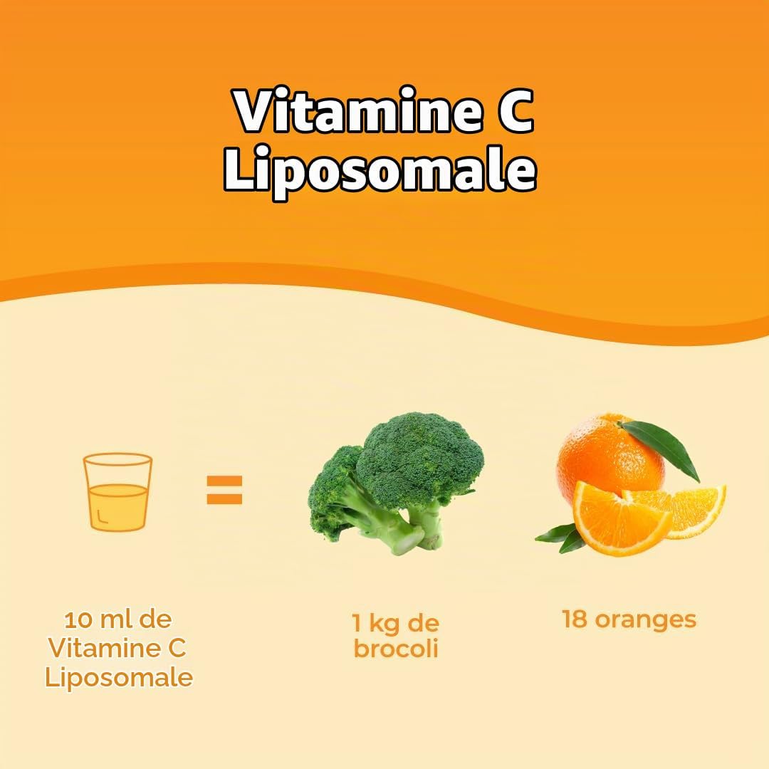 Bandini® Liposomal Vitamin C 1000 mg - Liquid Supplement 250 ml - | Powerful Dosage and Maximum Absorption - Immune System & Fatigue - 100% Vit C Ascorbic Acid Bioavailable - Vegan - Image 5