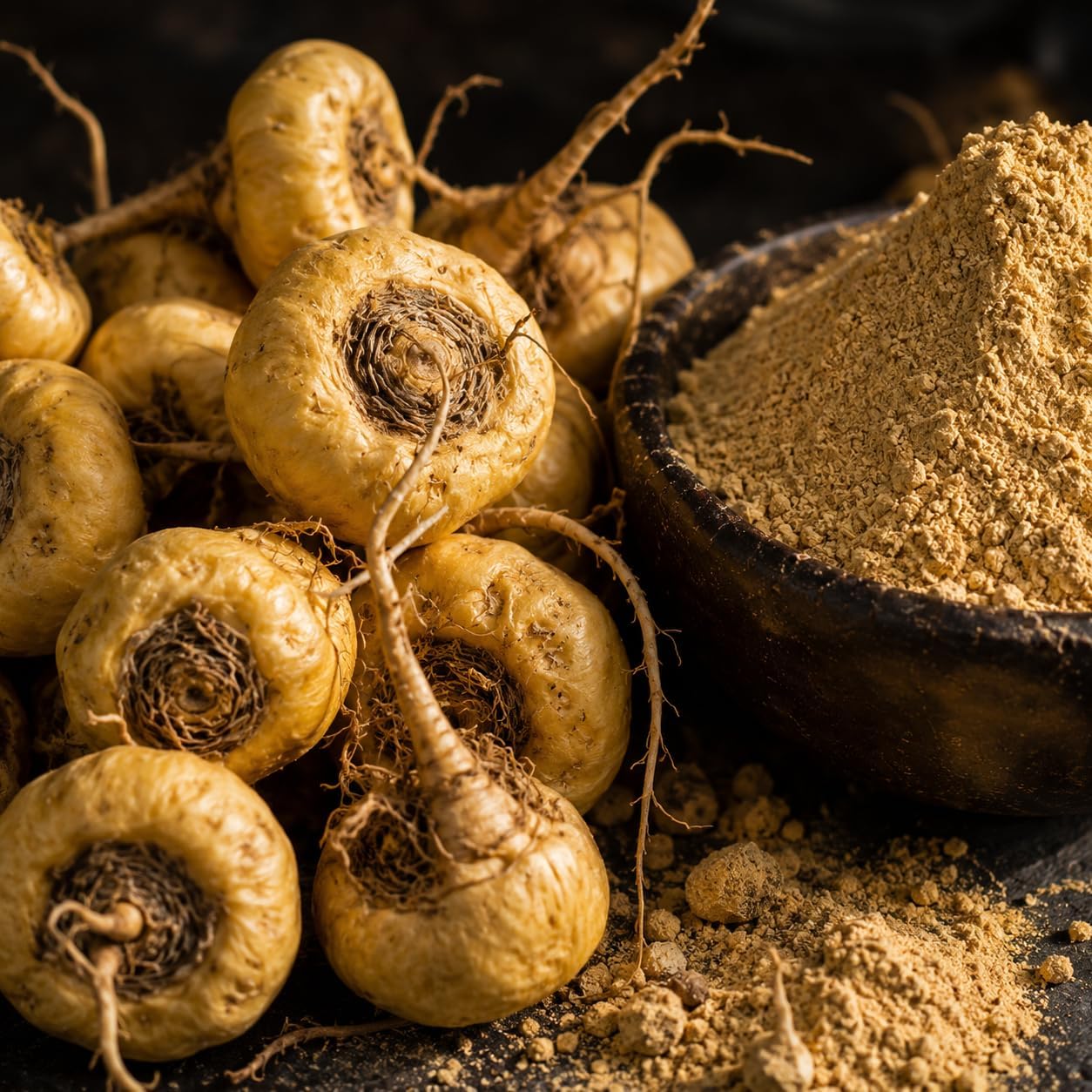 Samskara Organic Raw Pure Andean Peruvian Maca Powder | 100% Dried & Ground Fruit | Outstanding Physical and Mental Performance (1kg) - Image 3