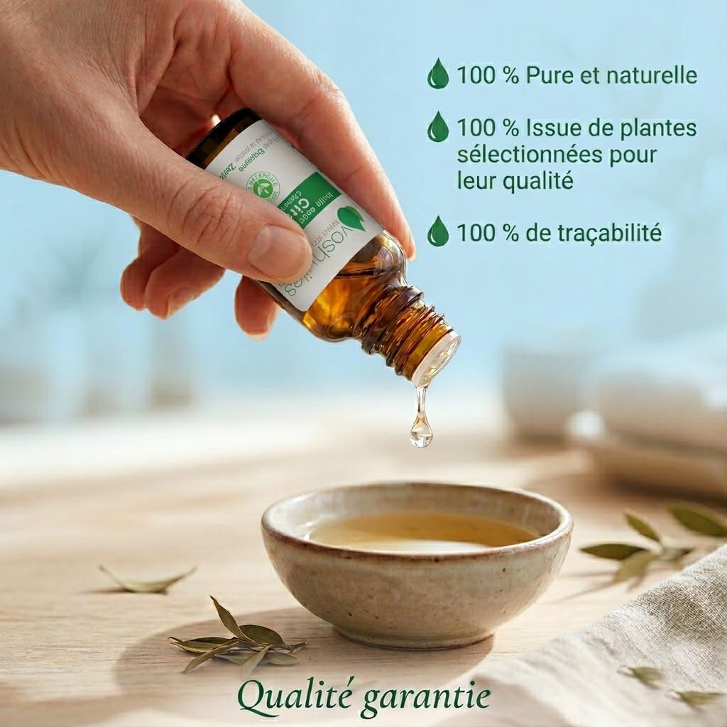 VOSHUILES - Roman Chamomile Essential Oil 5 ml - 100% Pure and Natural - HEBBD - Soothing - Ideal for Relieving Tension - Noble - Quality Essential Oil - Image 5