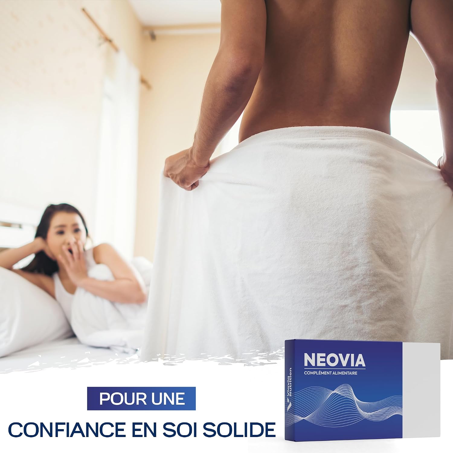 NEOVIA Highly Dosed Formula for Active Men - Immediate Effect - Natural Performance Booster for Energy & Endurance - Extra Strength with Ginseng, Citrulline, Arginine and Vitamin C - Image 4