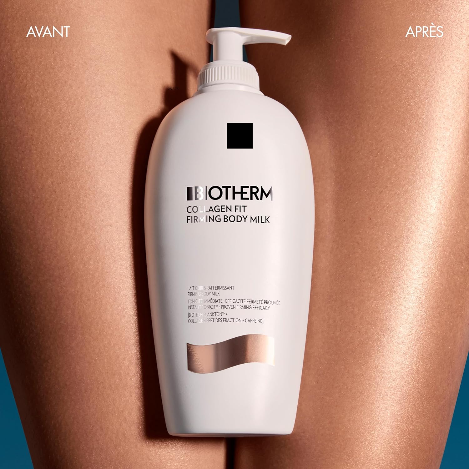 Biotherm Collagen Fit, Firming Moisturizing Body Lotion | All Skin Types, Plankton, Collagen and Caffeine Peptides, Improves Elasticity and Firmness, Moisturizing Light Texture - Image 7