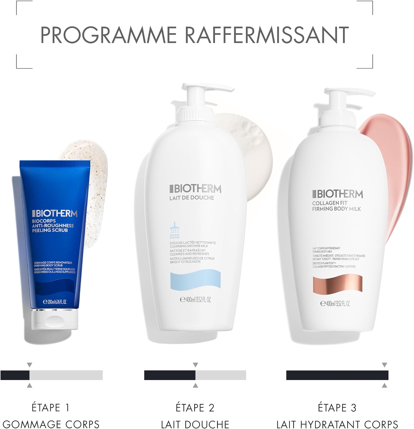 Biotherm Collagen Fit, Firming Moisturizing Body Lotion | All Skin Types, Plankton, Collagen and Caffeine Peptides, Improves Elasticity and Firmness, Moisturizing Light Texture - Image 9