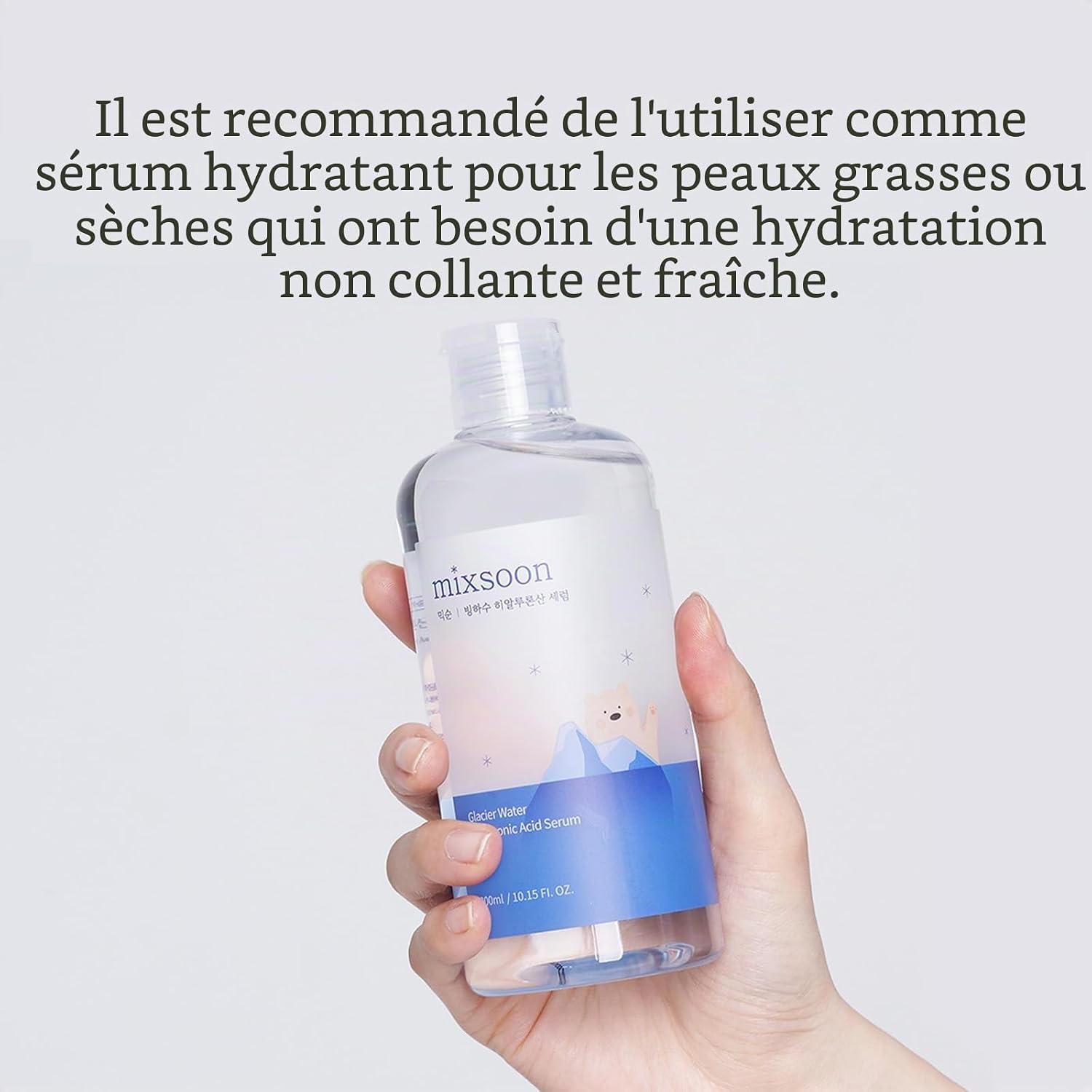 mixsoon Hyaluronic Acid Serum with Ice Water - Intense Hydration, Multi-Molecular AH, Balances Moisture and Refines Skin Texture for a Luminous Glow, Vegan, 30ml - Image 7
