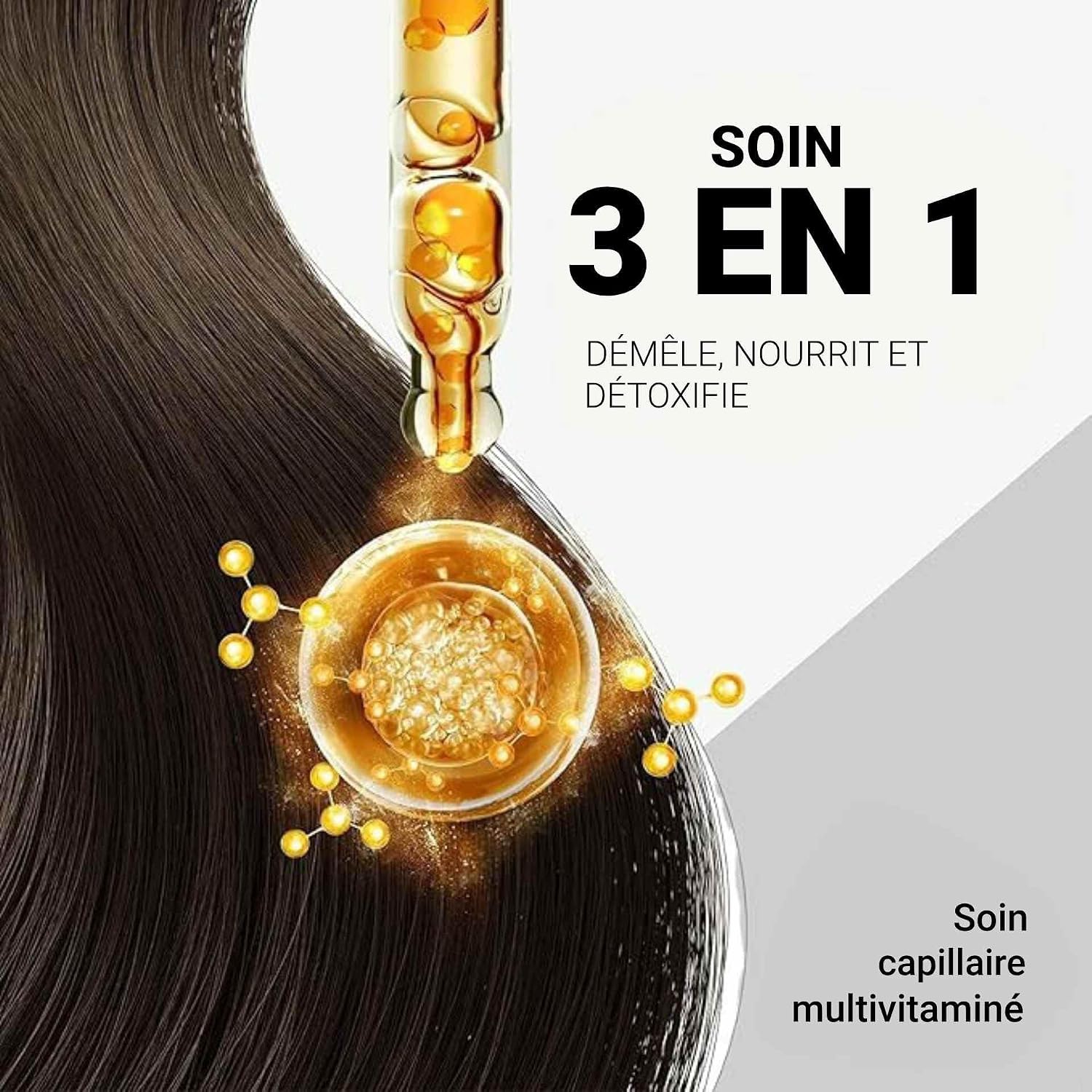 Biotin Conditioner for Hair, Collagen, Argan Oil, Jojoba Oil and Macadamia Oil with 18 Vitamins for Hair I Prevents and Helps Reduce Hair Loss XXL 400ml - Image 5