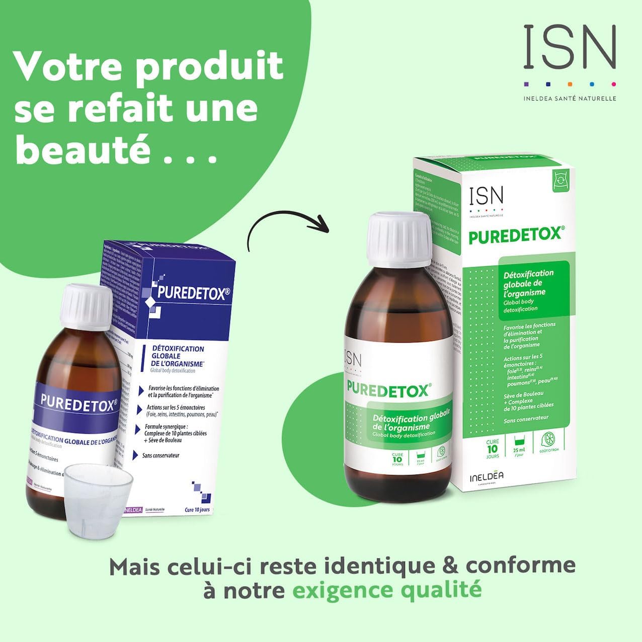 ISN Puredetox, Toxin Removal, Sugar Free Gluten Free, Cure 10d - Image 4