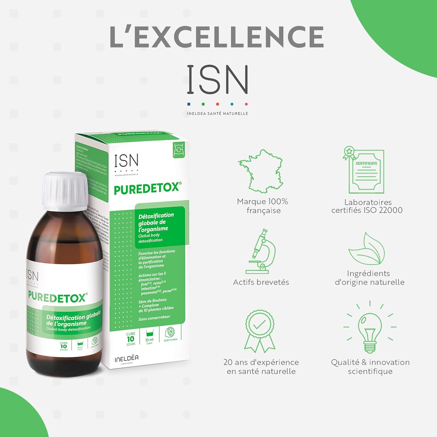 ISN Puredetox, Toxin Removal, Sugar Free Gluten Free, Cure 10d - Image 7
