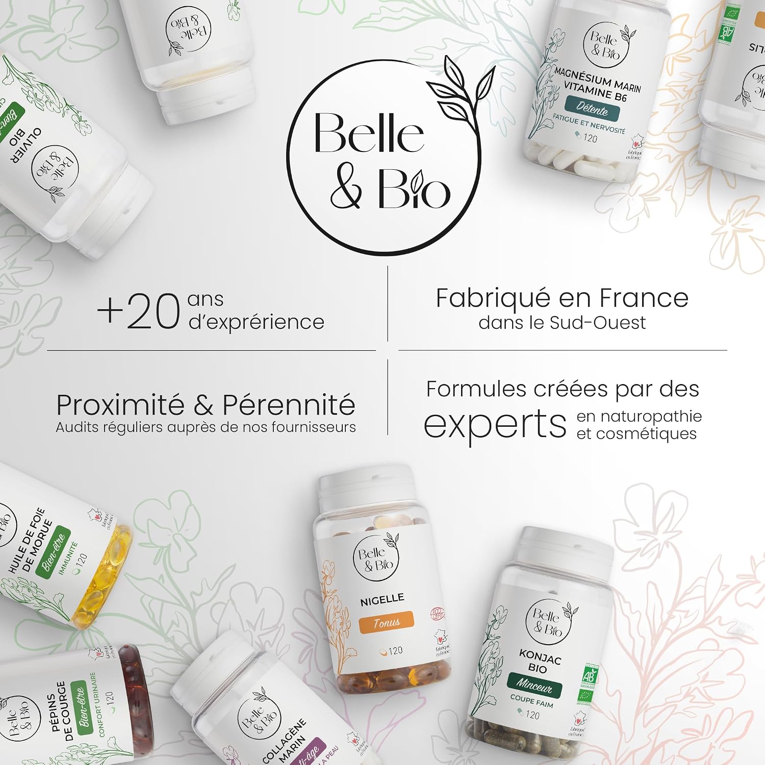 DIGESTION & TUMMY PAIN - 100% Activated Vegetable Charcoal - 120 Capsules - 1 Month Cure - Belle & Bio Food Supplement - Made in France - Image 5