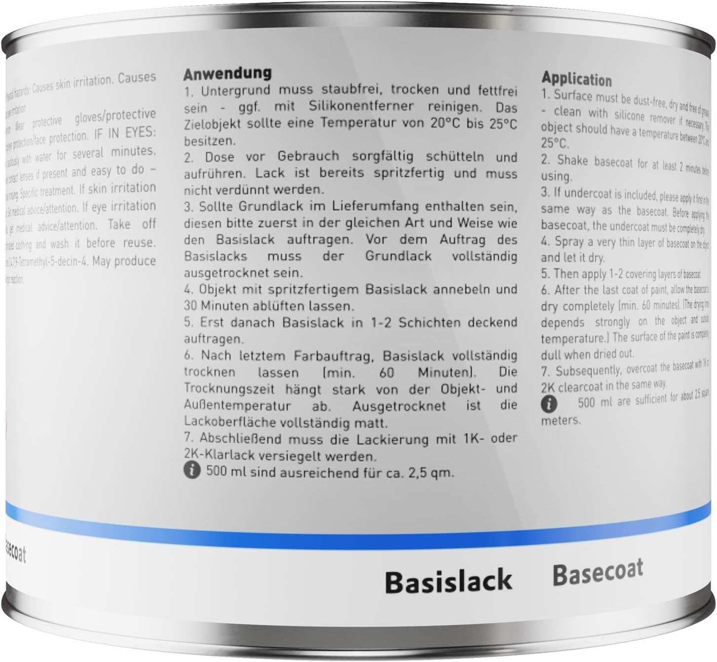 MG PRIME Pots de Peinture voiture pour Dacia NPP Rouge Goji Metallic 1,0L - Image 5