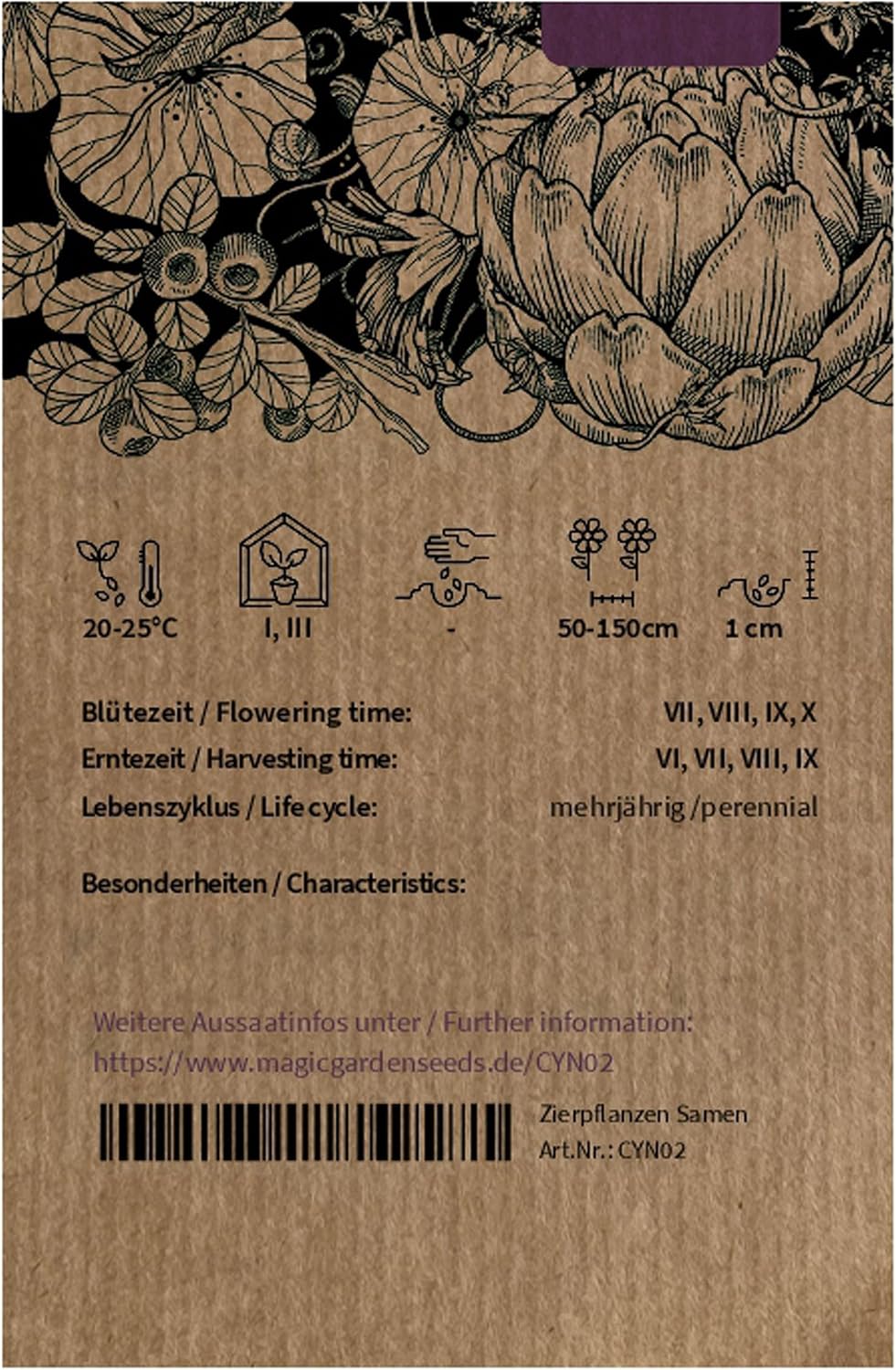 Artichoke (Cynara scolymus) in approx. 20 seeds - Image 3