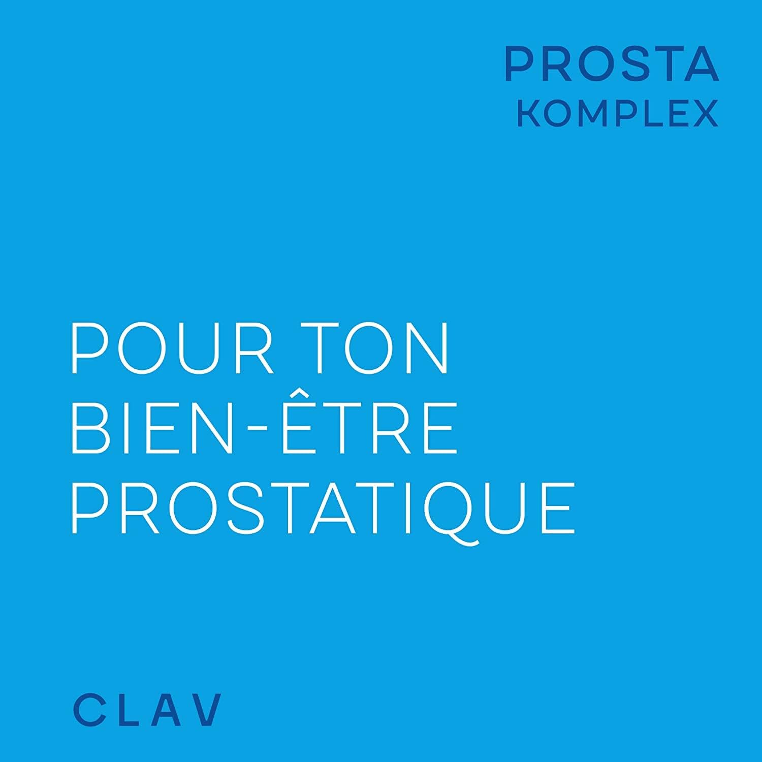 CLAV® N°33 Prosta Complex, with Dwarf Palm & Pomegranate, 120 Capsules - Image 3