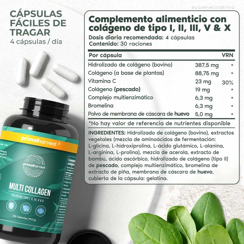 Primal Multi Collagen - dietary supplement powder, gluten free - Image 3