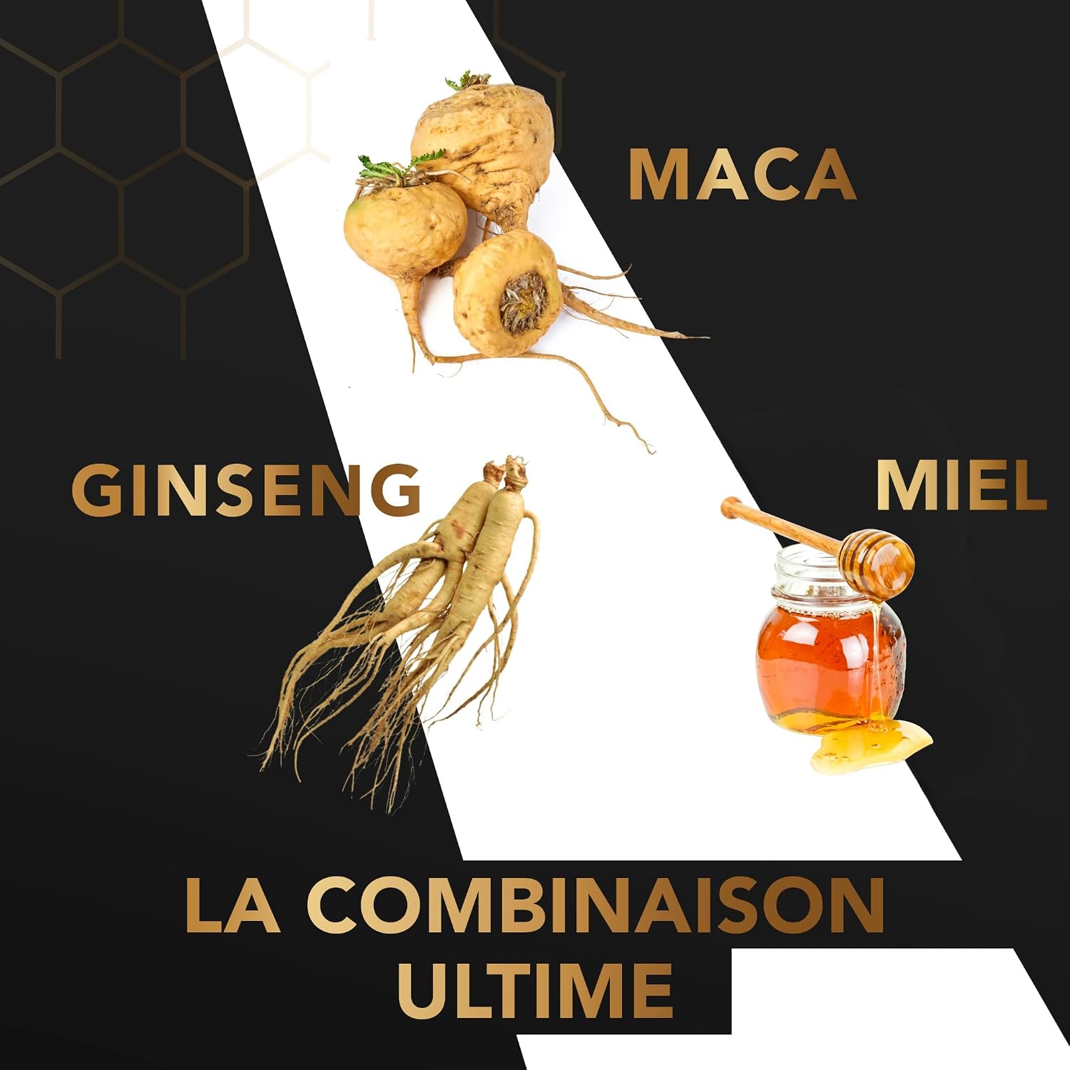 Honey by DR.APHROZIAC – 12 practical sticks of 15 g – Maca & Ginseng – Soft flavor, silky texture – An authentic and distinguished experience - Image 9