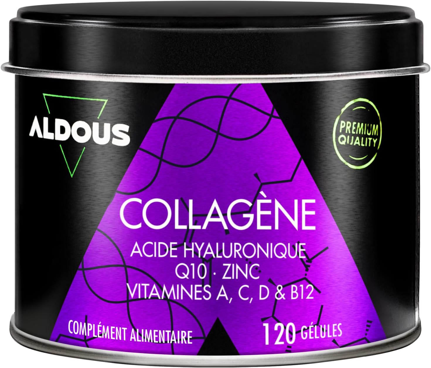 Collagen, Hyaluronic Acid -120 days- Hydrolyzed Collagen, Zinc, Rooster 10 - Image 2