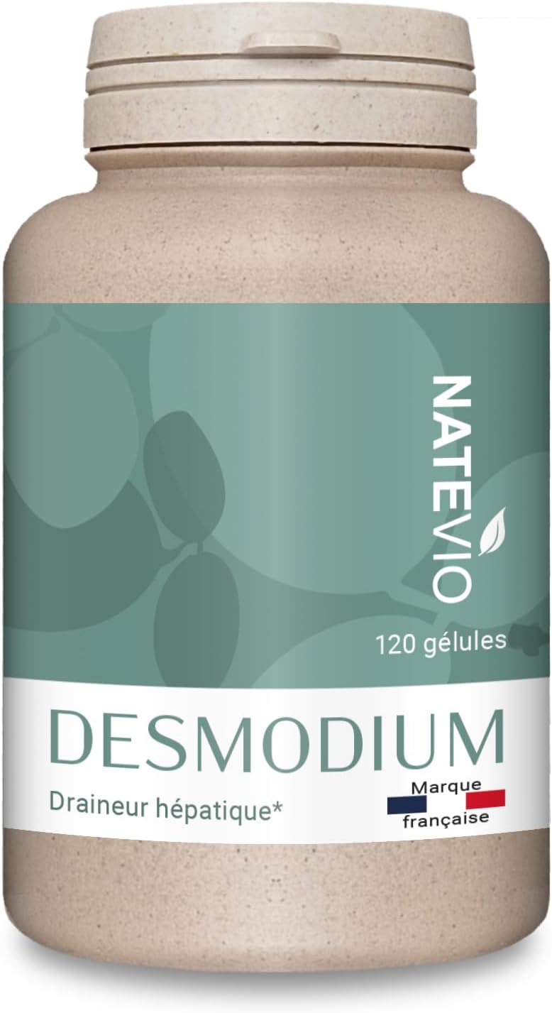 Desmodium - Leaf Powder 640 mg - 120 Capsules - Powerful and Fast Liver Detox - Adult Constipation - Made in France - Image 2