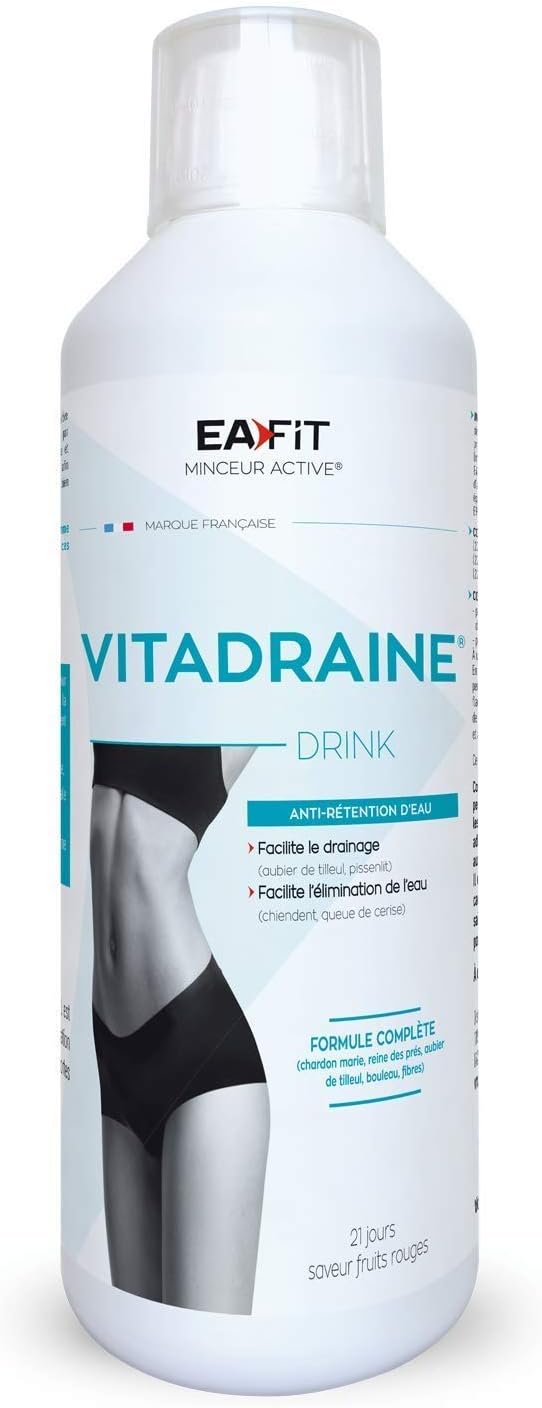 EAFIT Vitadraine Draineur Anti-Water Retention Red Fruit 500 ml - Image 2