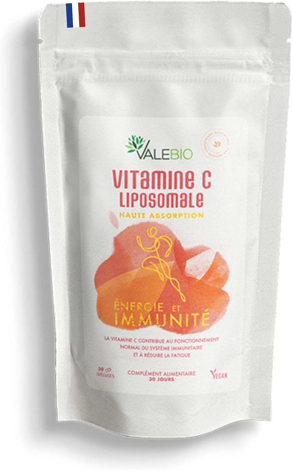 Liposomal Vitamin C | Energy and Immunity Complex | Strengthens the Immune System | Antioxidant | Cure 1 Month | Valebio - Image 2