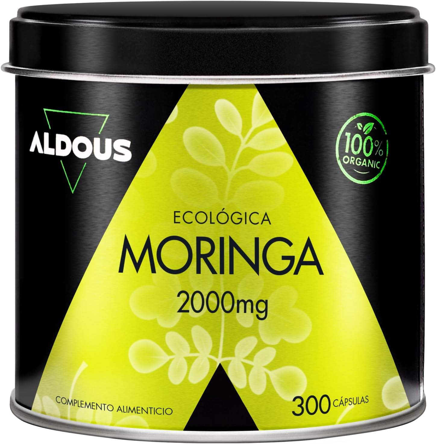 Moringa Bio Capsules - 300 Capsules for 75 Days - 2000 mg - Energy | Natural Antioxidant Superfood - Daily Wellness - Certified Organic Natural Moringa - Magnesium Stearate Free - Image 2
