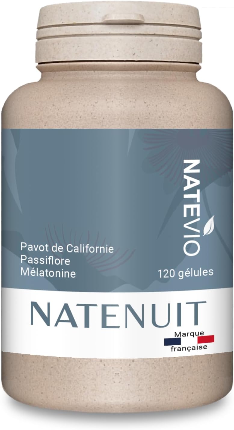 NATENUIT 120 Melatonin Passionflower California Poppy - Image 2