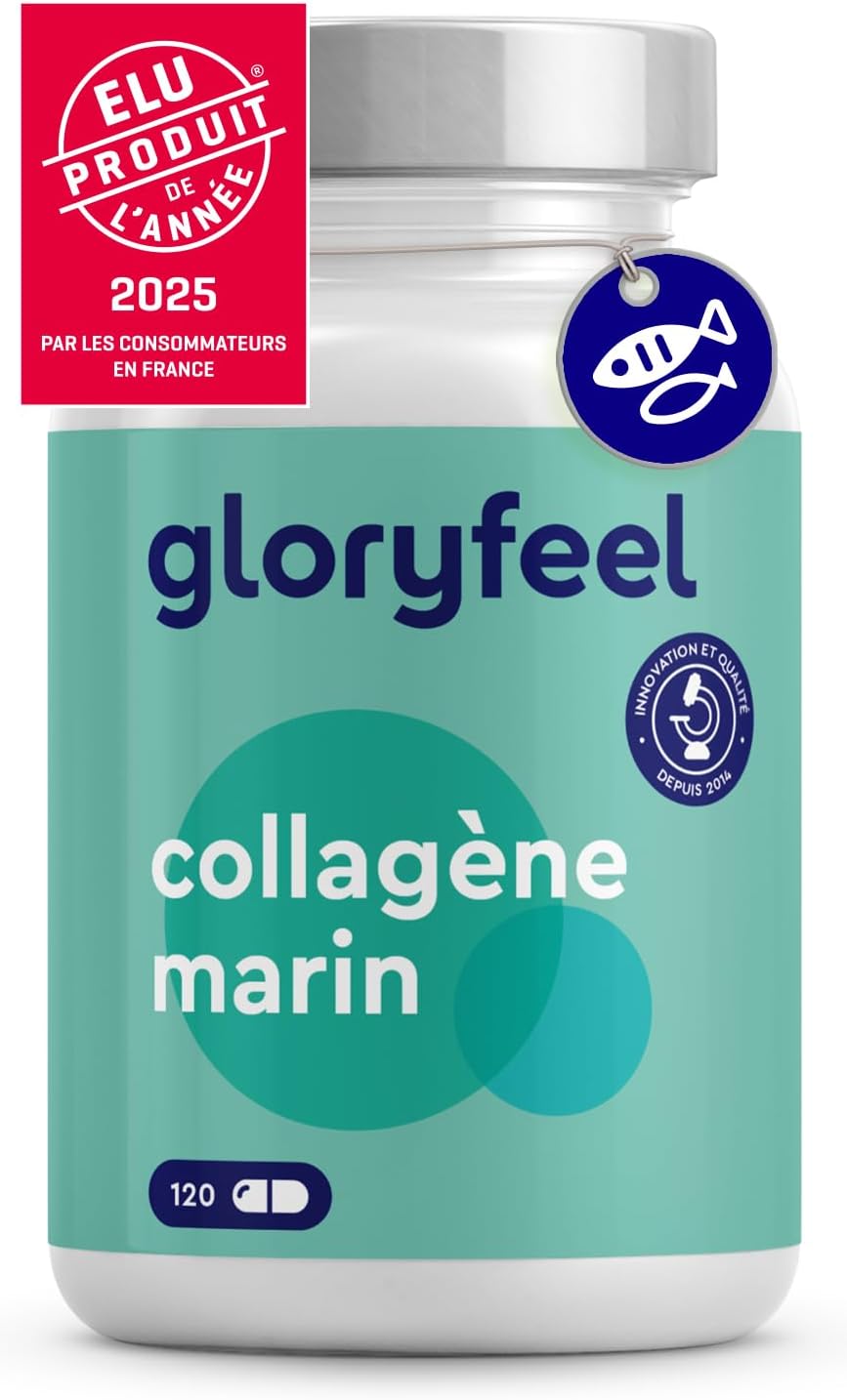 Pure Marine Collagen (Type 1) 1500mg High Dosed, 120 Collagen Hydrolyzate Capsules, 100% Natural Collagen, Easily Absorbed, No Flavors and Additives - Image 2