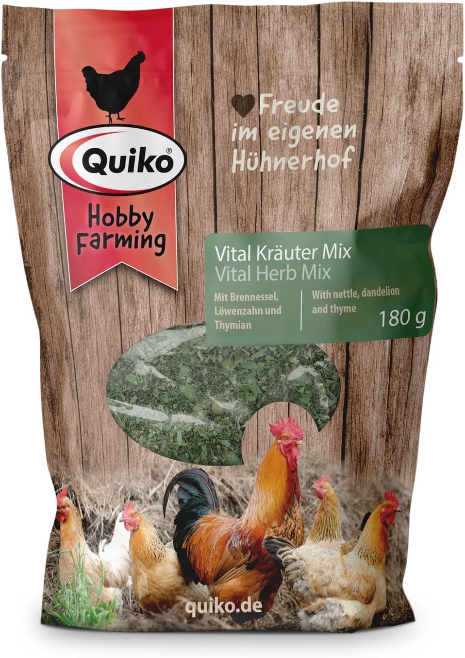 Quiko Hobby Farming - Mélange d'herbes vitales 180 g - Image 2