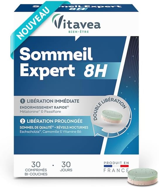 Vitavea Well-Being - Sleep Expert 8H - Melatonin 1.9mg - 30 Tablets - Image 2