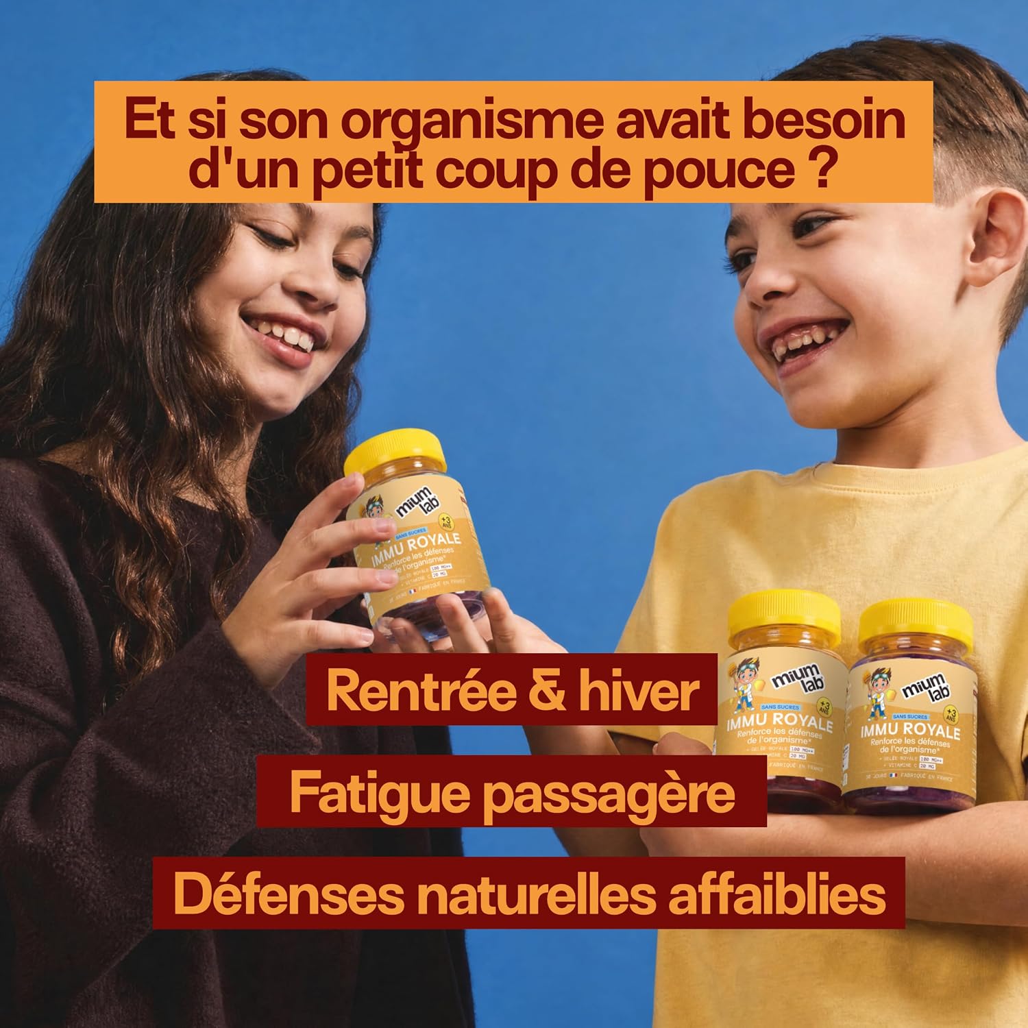 MIUMLAB - Gummies Royal Jelly Child Immunity - Immu Royale - Image 3