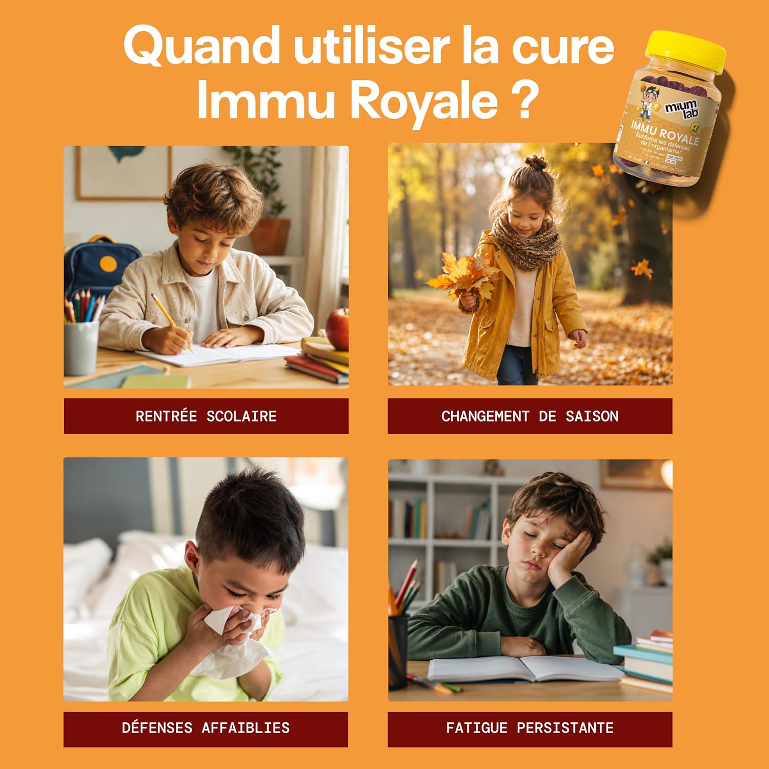 MIUMLAB - Gummies Royal Jelly Child Immunity - Immu Royale - Image 5