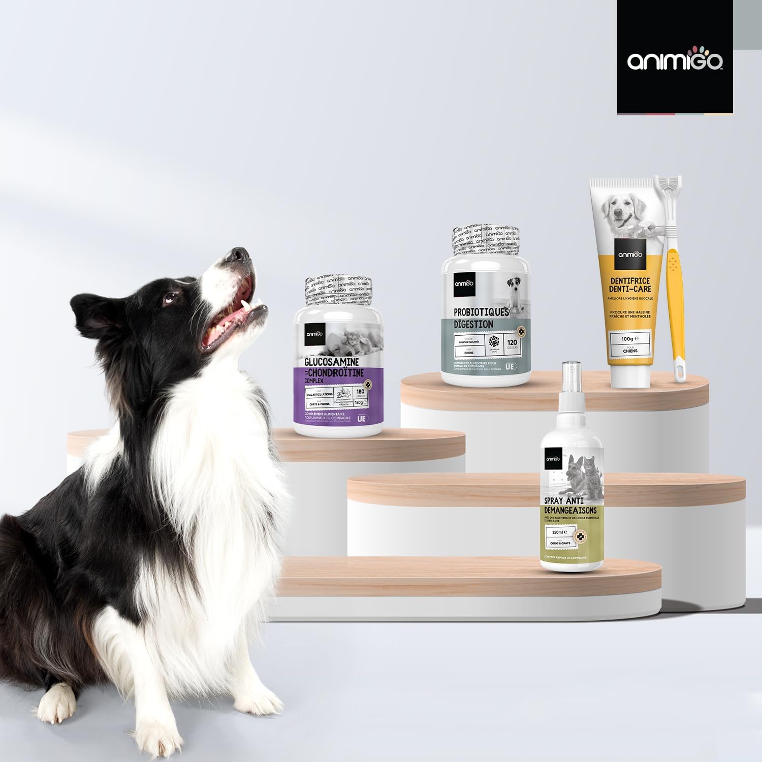 Dog Probiotic, 120 Capsules - 2.5 Billion CFUs per Serving, with Natural Ingredients, Digestive Enzymes and Dog Probiotics - Soluble Fiber, 95% Fructanes (FOS) - Image 9