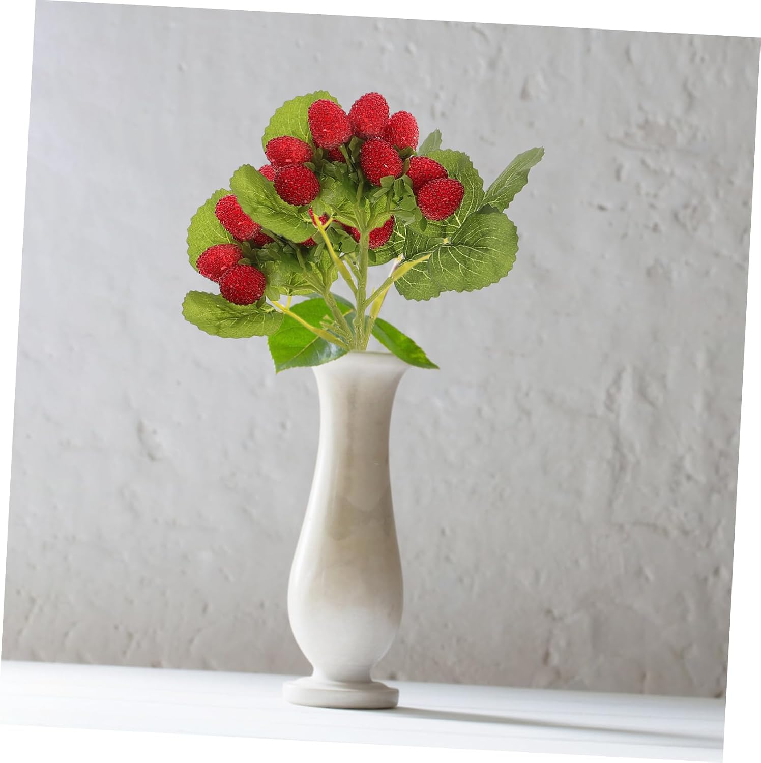 Alipis Set of 2 Artificial Berries Bouquet Blue Photo Props Office Decoration Artificial Flower Christmas Branch Party Decoration - Image 3